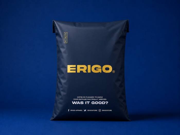 Custom polymailer Erigo